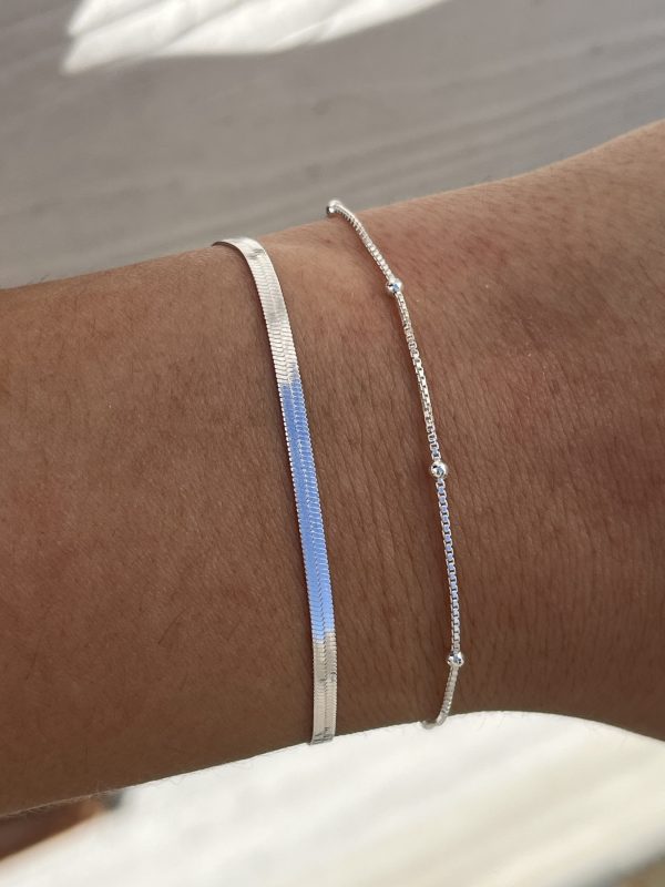 Pulsera veneciana con mini bolitas