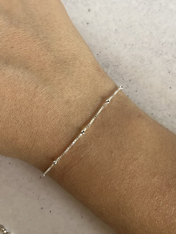 Pulsera veneciana con mini bolitas - Imagen 2