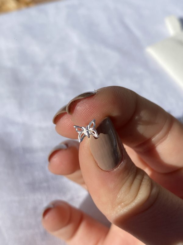Miniatura mariposa calada